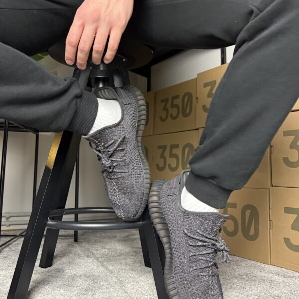 Yeezy Boost 350 V2 "Static Black Reflective"