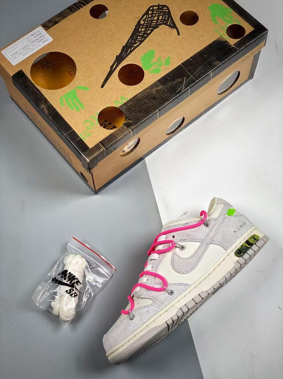 Nike Dunk OFF White Low "Dear Summer Lot 39/50" - Slika 4