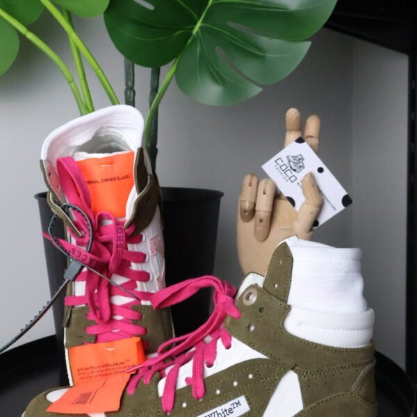 Off-White High "White Brown"