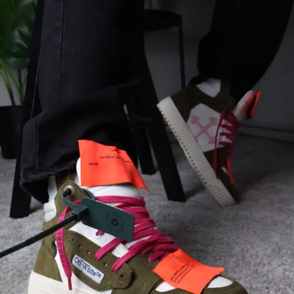 Off-White High "White Brown"
