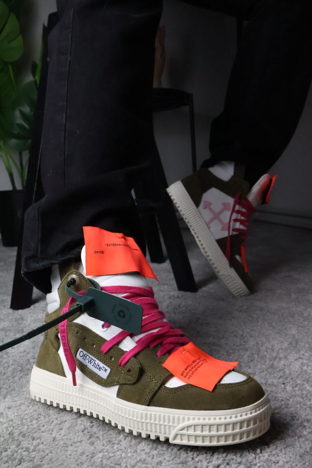 Off-White High "White Brown" - Slika 4