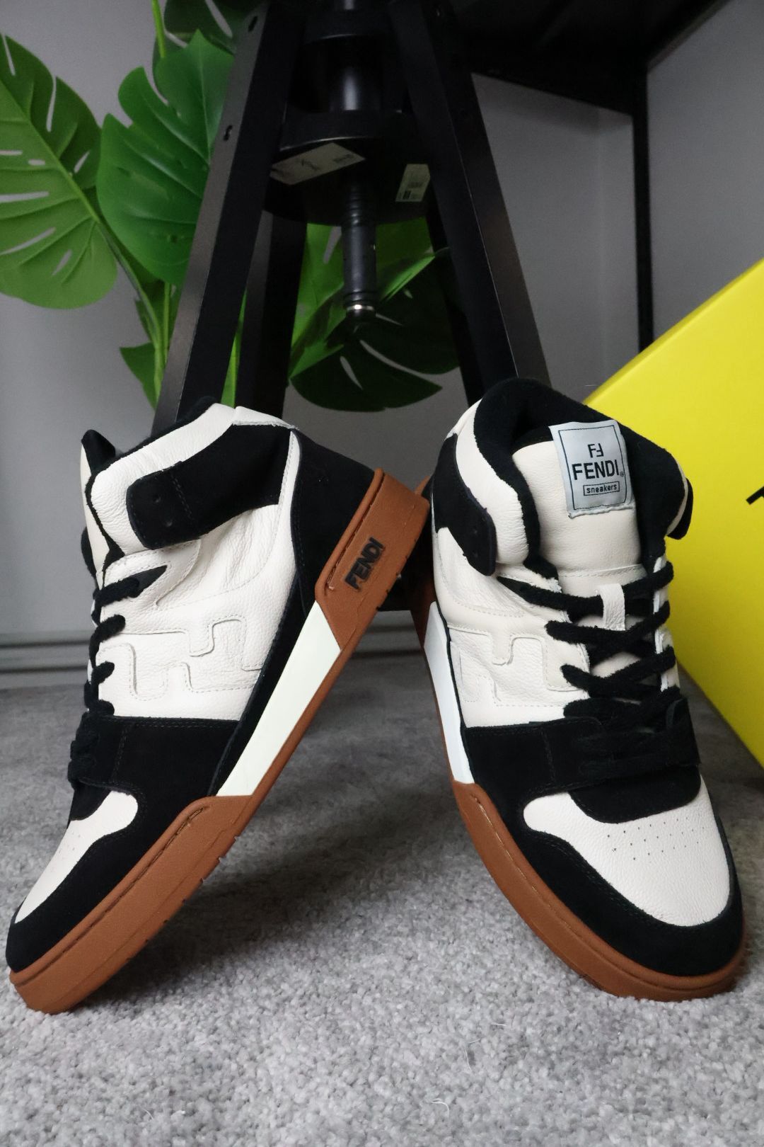 Fendi High"Black White" - Slika 2