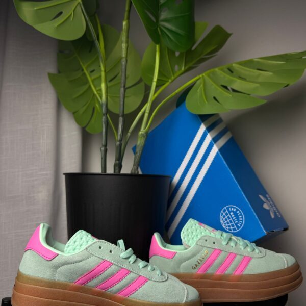 Adidas Gazelle "Green Pink"