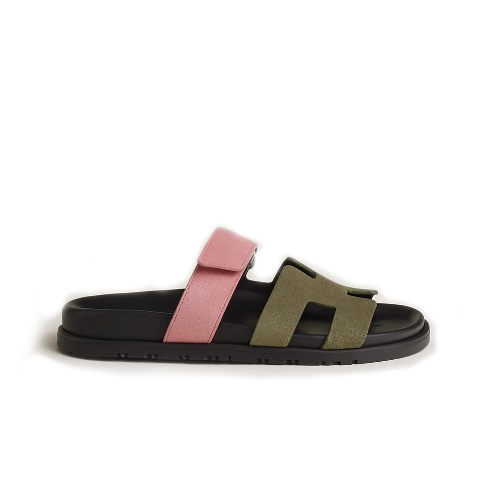Hermes Noisette Sandala "Brown Pink"