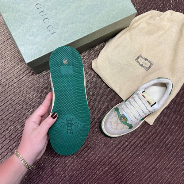 Gucci Shoes "Light Brown - Green"