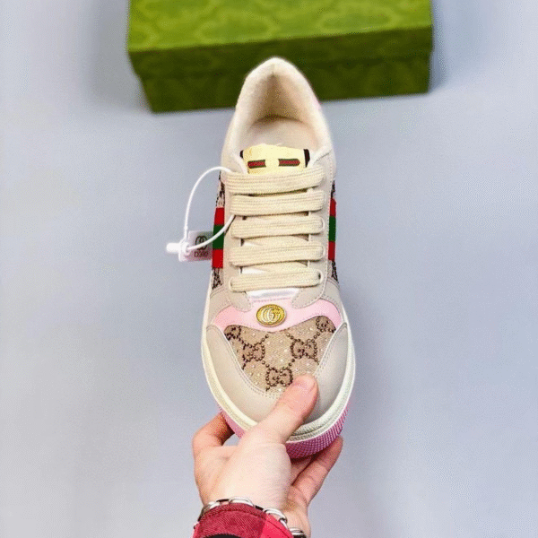 Gucci Shoes "Light Brown - Pink"