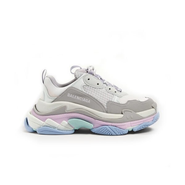 Balenciaga "Grey - Pink, Green, Yellow, Blue"