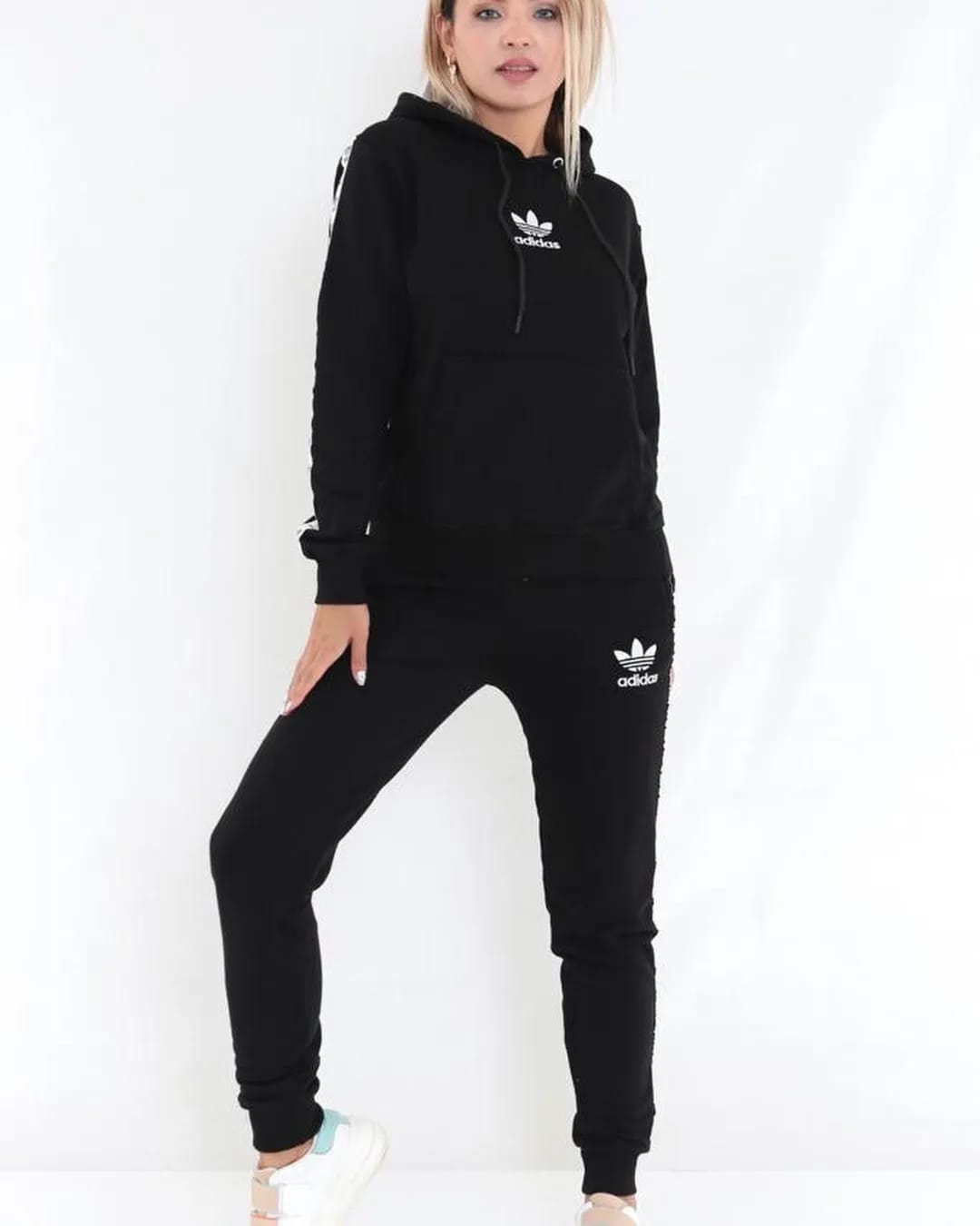 Komplet Adidas "Black White" V2 - Slika 3