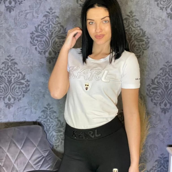 Komplet Karl Lagerfeld "White Black"