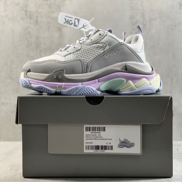 Balenciaga "Grey - Pink, Green, Yellow, Blue"