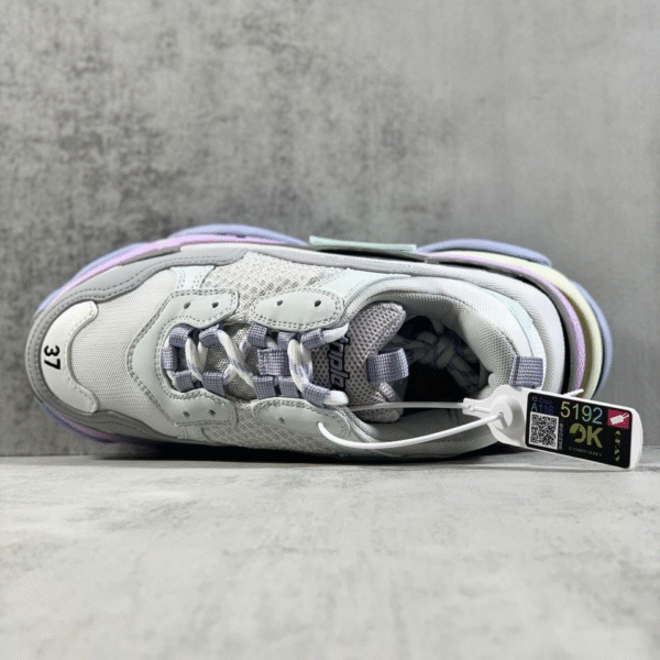 Balenciaga "Grey - Pink, Green, Yellow, Blue"