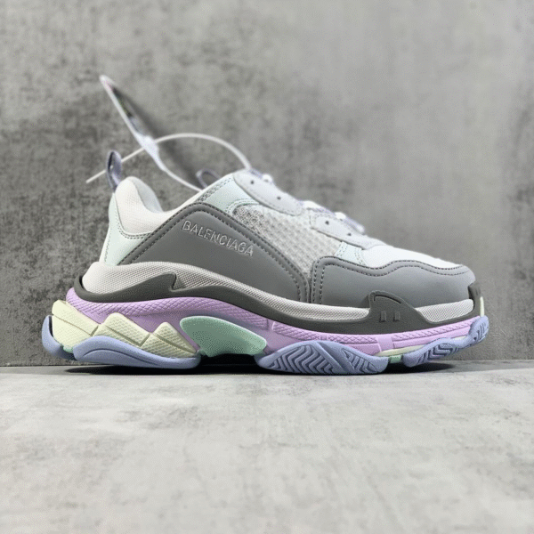 Balenciaga "Grey - Pink, Green, Yellow, Blue"