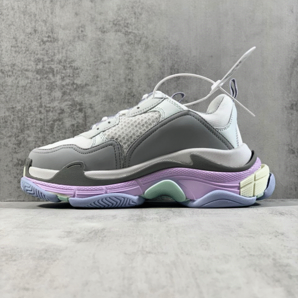 Balenciaga "Grey - Pink, Green, Yellow, Blue"