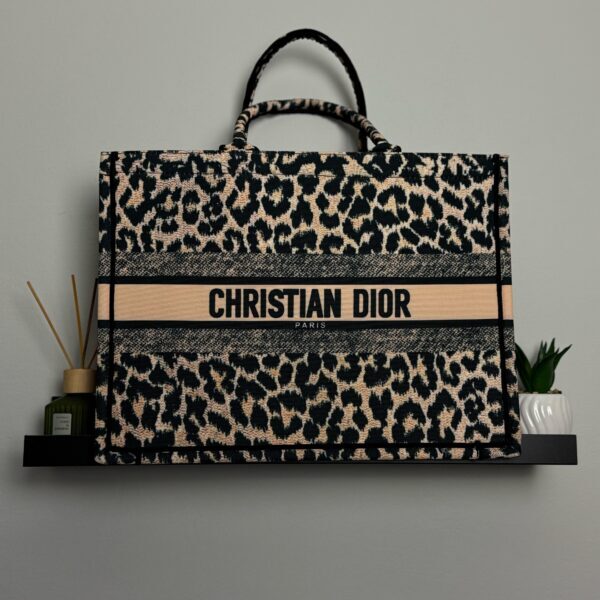 Torba Christian Dior Paris "Leopard Print"