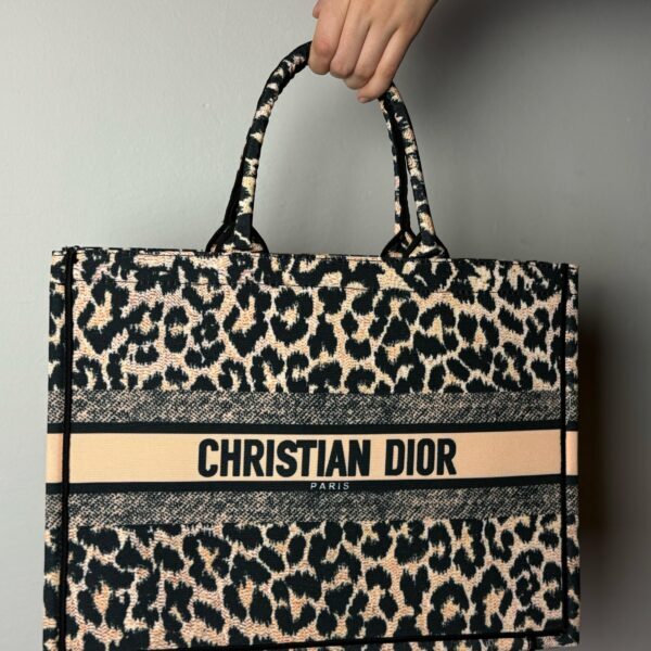 Torba Christian Dior Paris "Leopard Print"