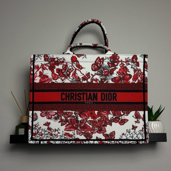 Torba Christian Dior Paris "Red Butterfly"