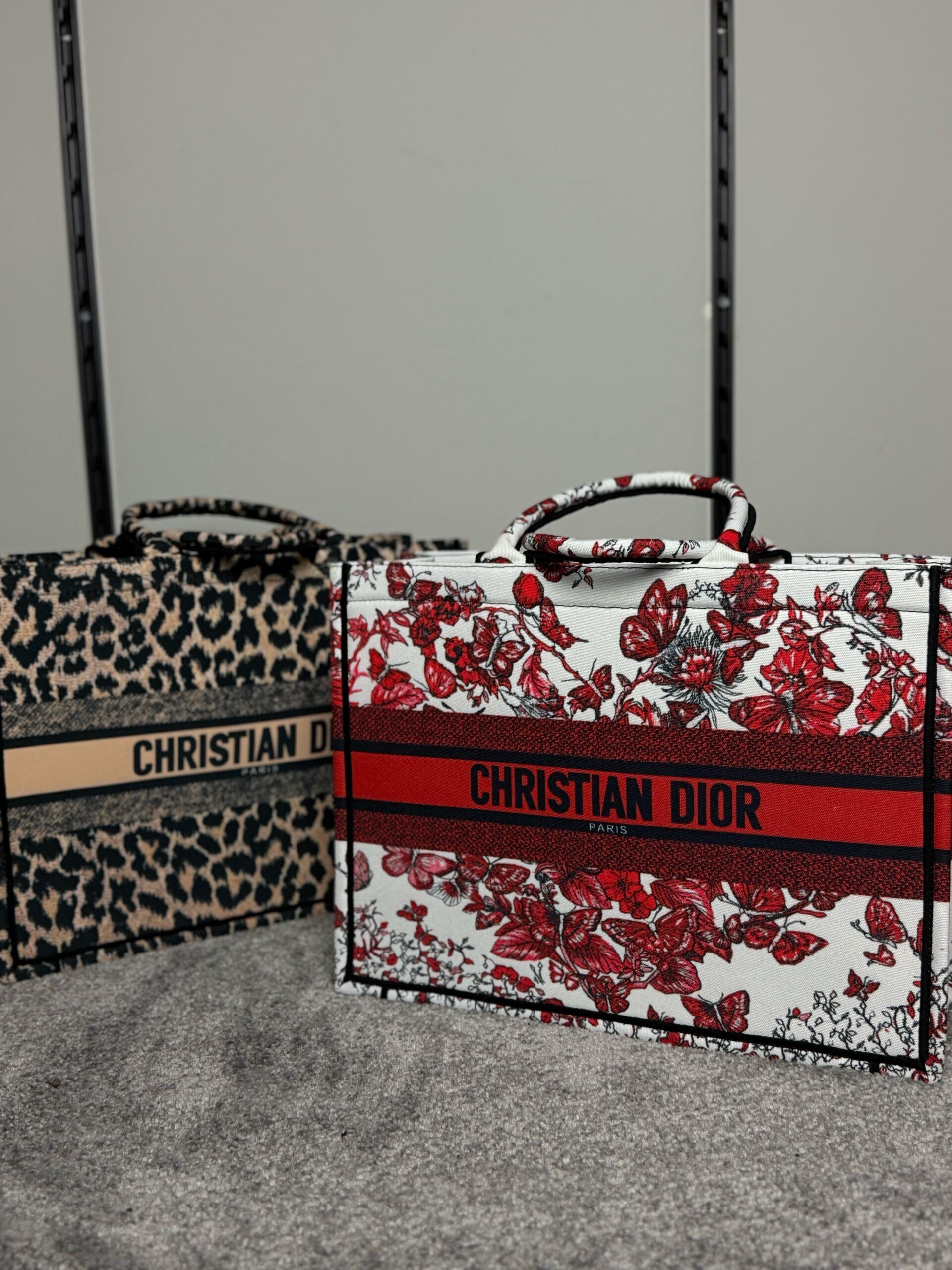 Torba Christian Dior Paris "Red Butterfly" - Slika 2