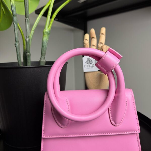 JACQUEMUS Le Chiquito Noeud leather bag