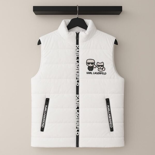 Prsluk Karl Lagerfeld "Black White"