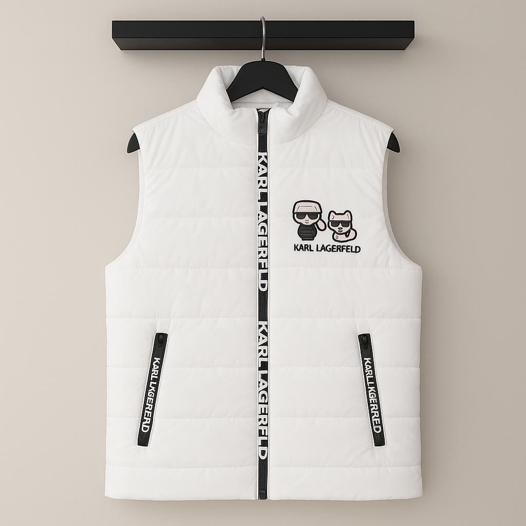 Prsluk Karl Lagerfeld "Black White"