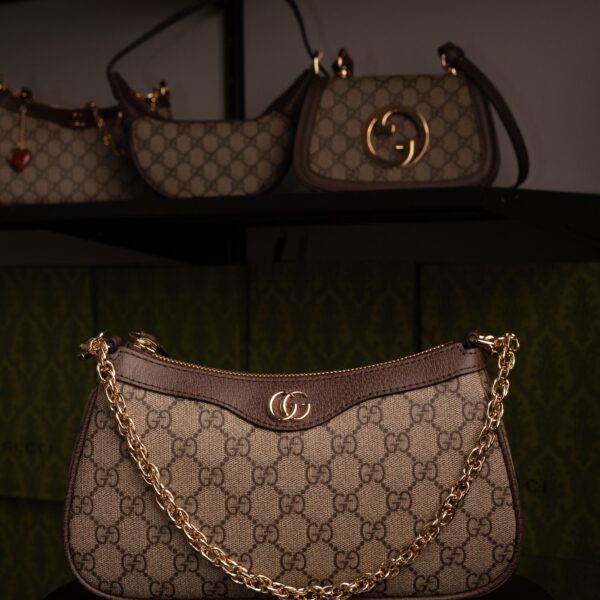 Torba Gucci Shoulder Small "Light Brown"