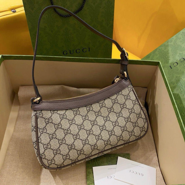 Torba Gucci Shoulder Small "Light Brown"