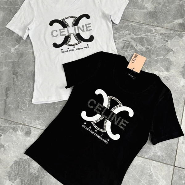 Majice Celine Paris "3 rue" - Više Boja