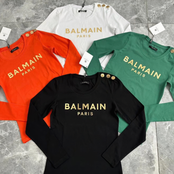 Majice dugi rukav Balmain Paris - Više Boja