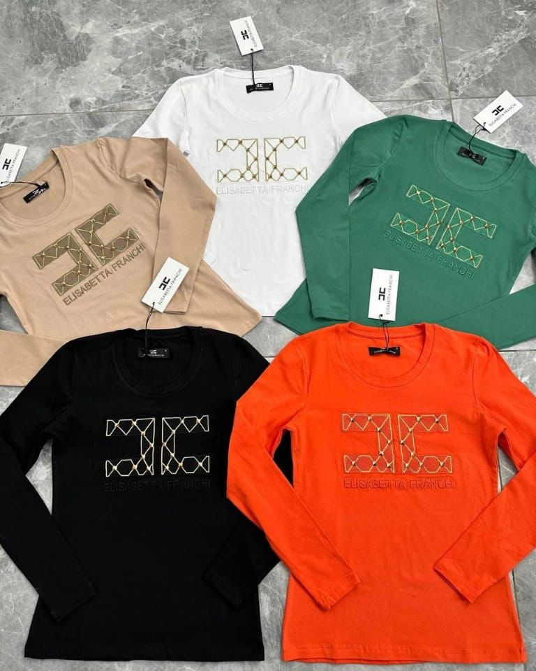 Majice dugi rukav Elisabetta Franchi - Više Boja