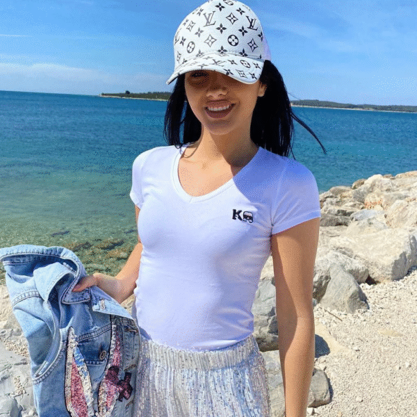 Majica Karl Lagerfeld "White - K"