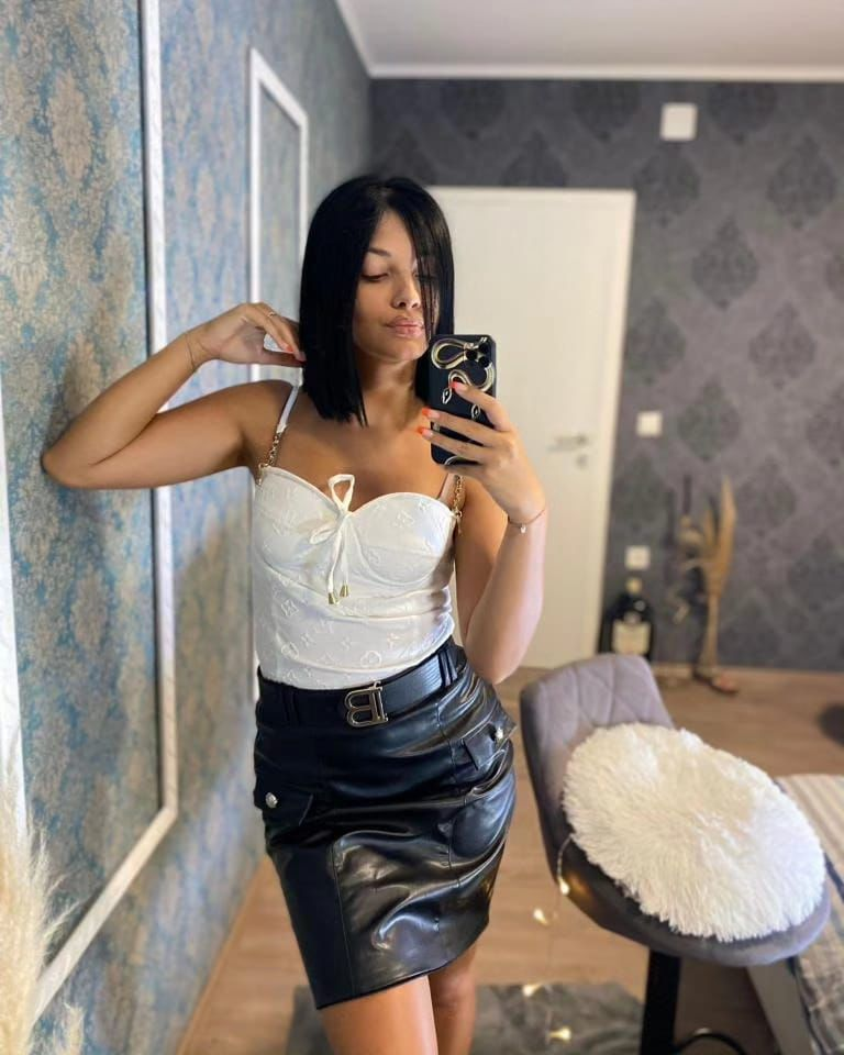 Top na bretele "White" - Slika 2