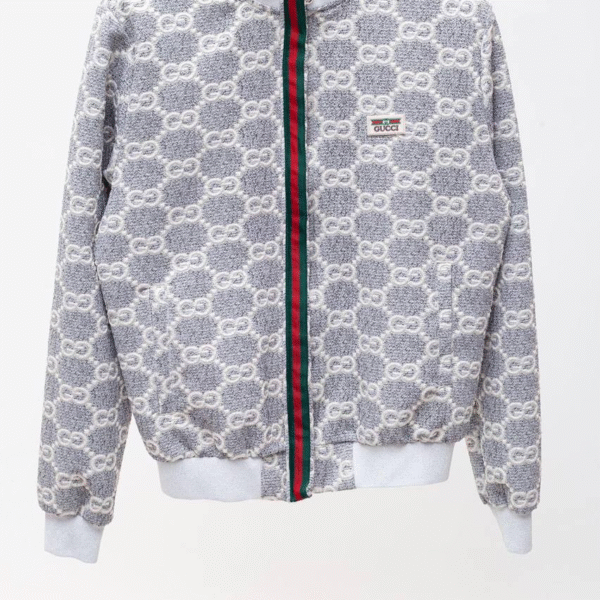 Tanka Jakna Gucci "White, Grey - Red, Green"