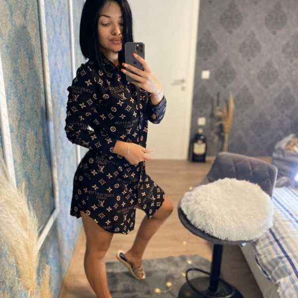 Haljina Louis Vuitton Paris "Black"