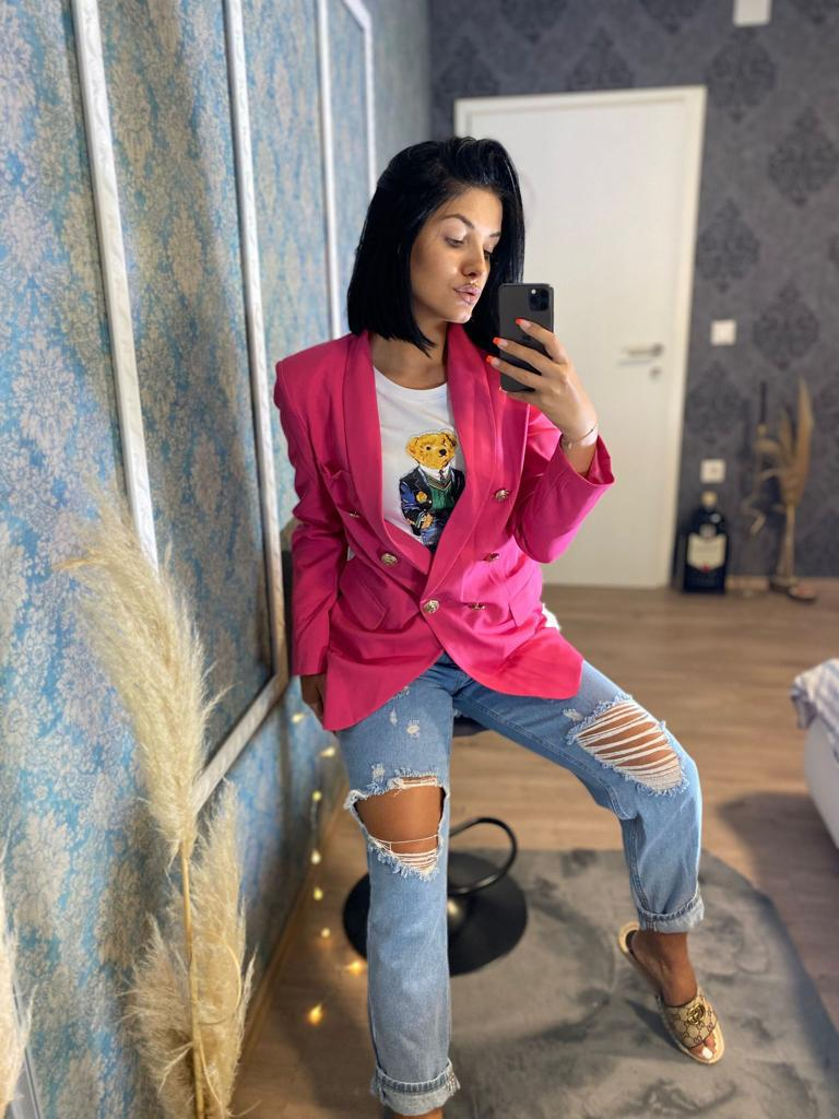 Sako Balmain "Pink - Golden" - Slika 3