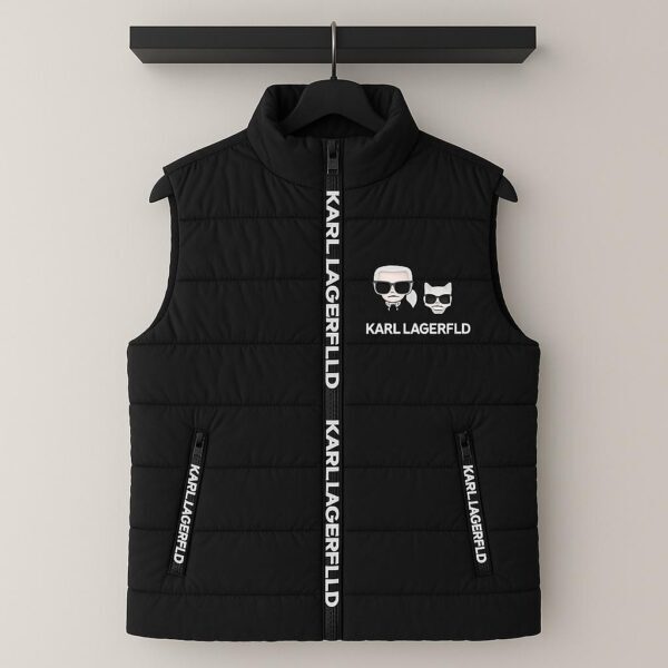 Prsluk Karl Lagerfeld "Black" Simple