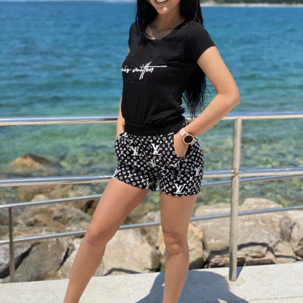 Komplet Louis Vuitton "Black, White"