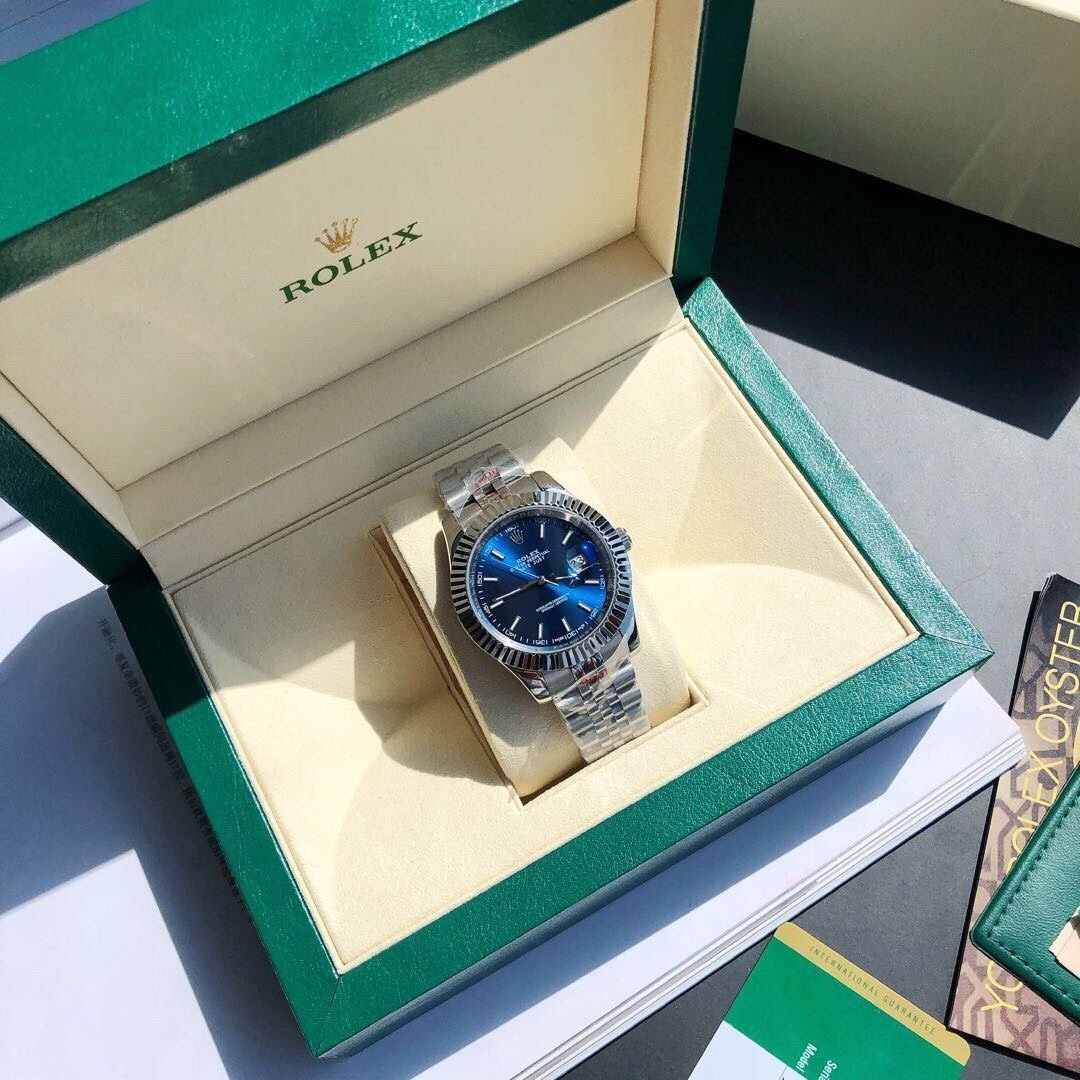 Datejust 41 Silver / Royal Blue - Slika 12