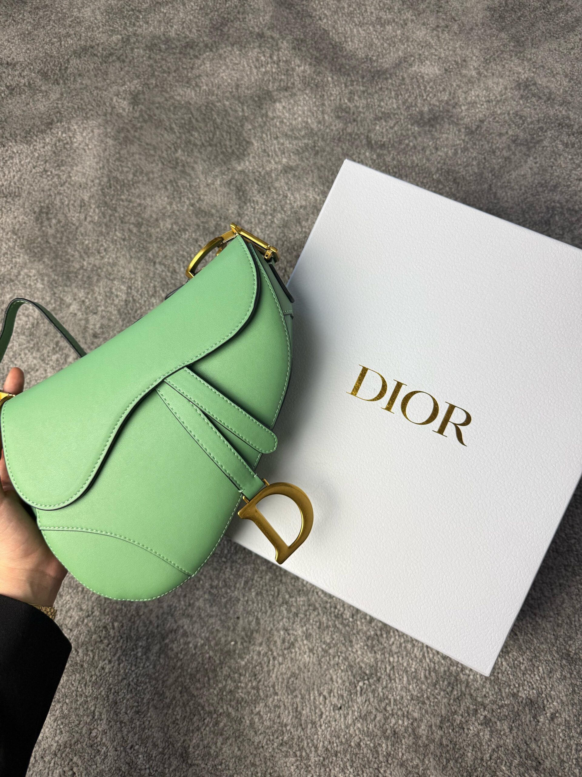 Christian Dior Mid Green-Gold - Slika 3