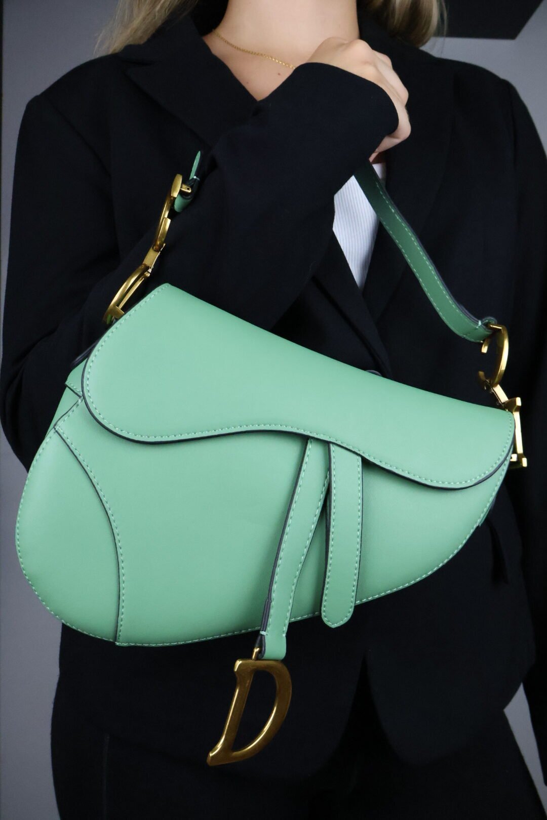 Christian Dior Mid Green-Gold - Slika 5