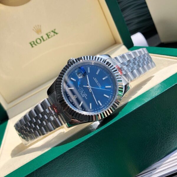 Datejust 41 Silver / Royal Blue