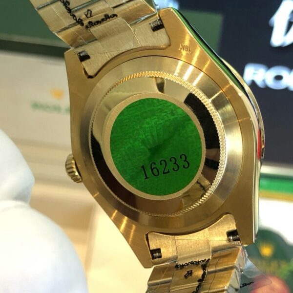 Rolex 36 Gold / Green