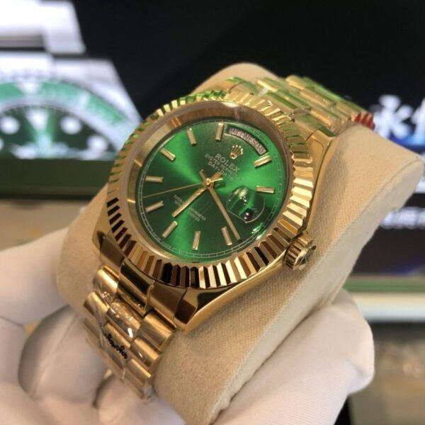 Rolex 36 Gold / Green