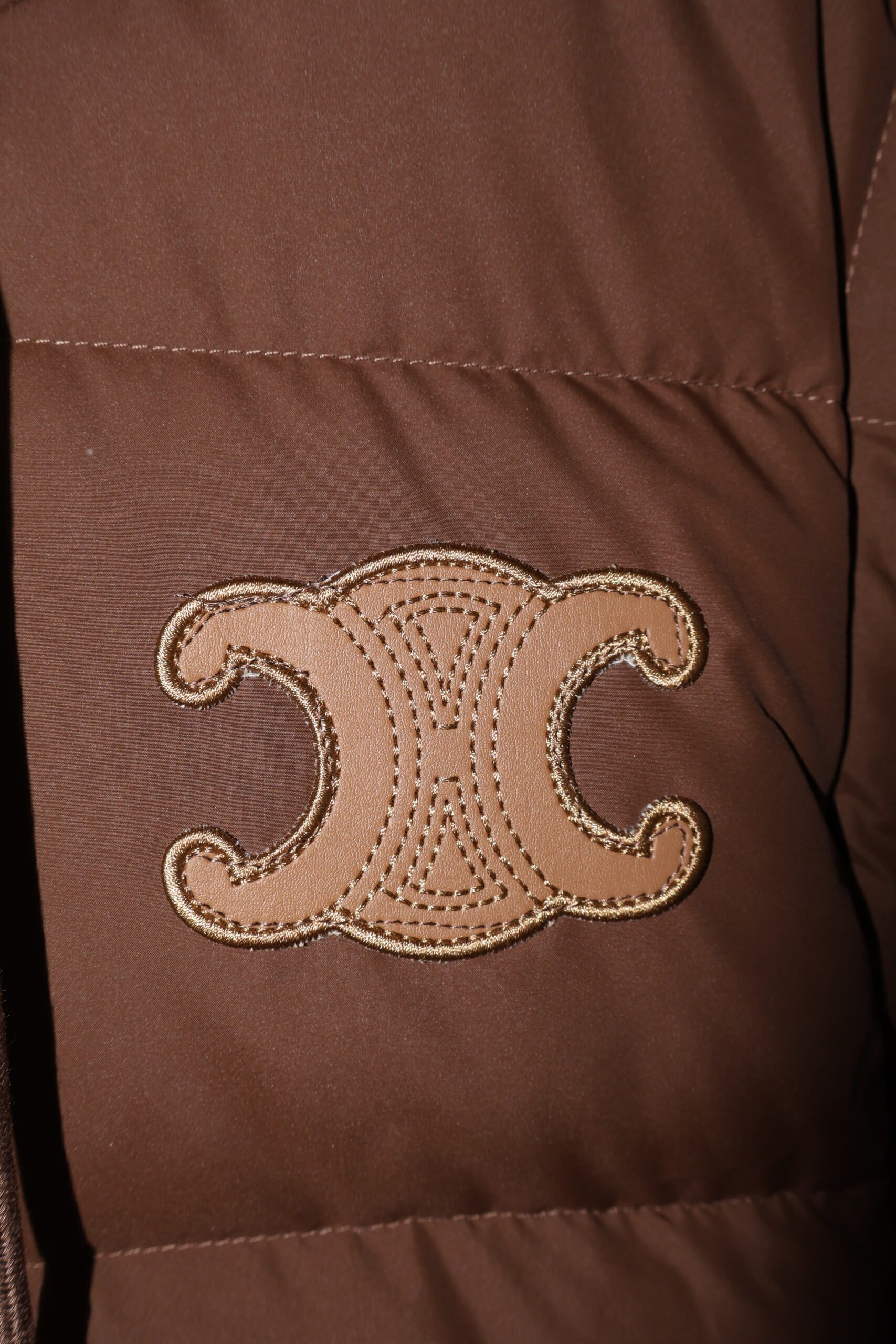 Celine Down Jakna Brown - Slika 4