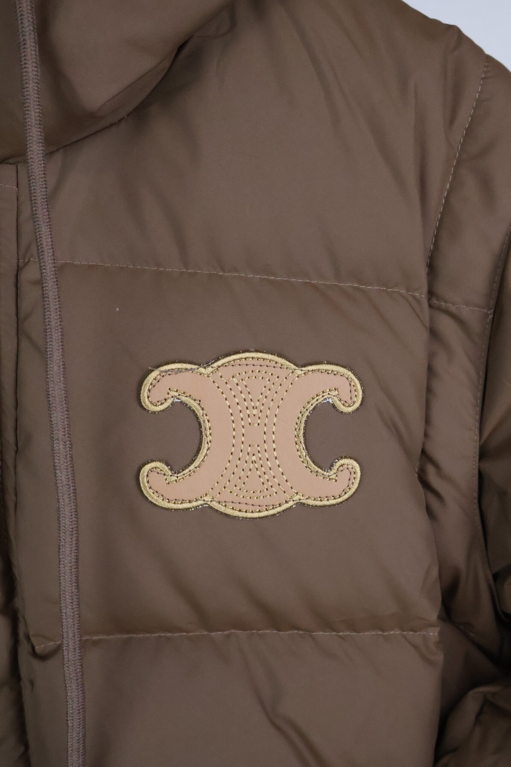 Celine Down Jakna Brown - Slika 6