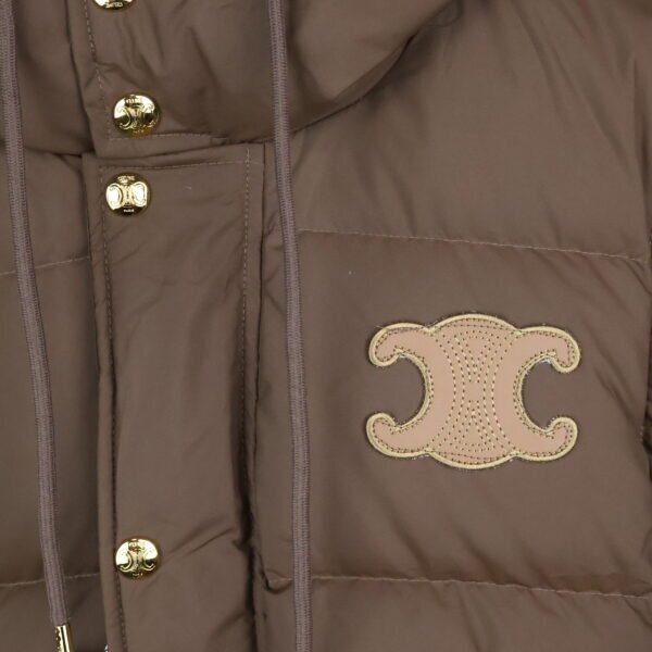 Celine Down Jakna Brown