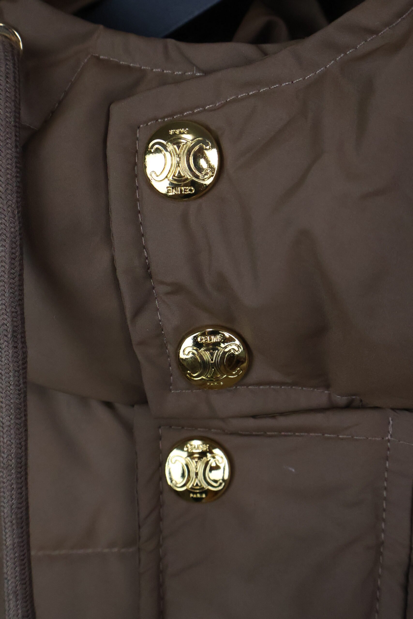 Celine Down Jakna Brown - Slika 9