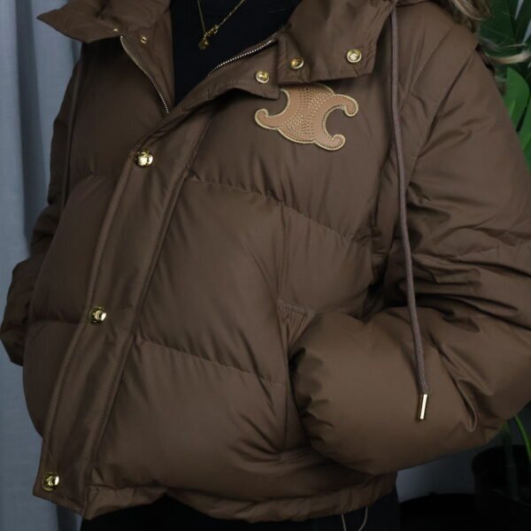 Celine Down Jakna Brown