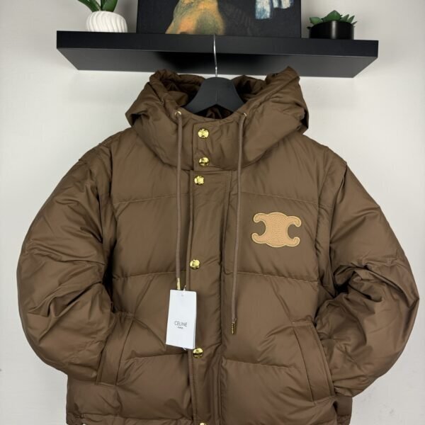 Celine Down Jakna Brown