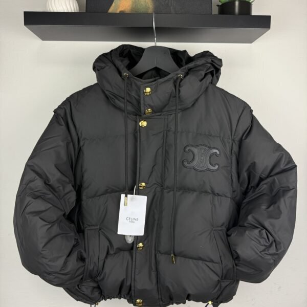 Celine Down Jakna Black