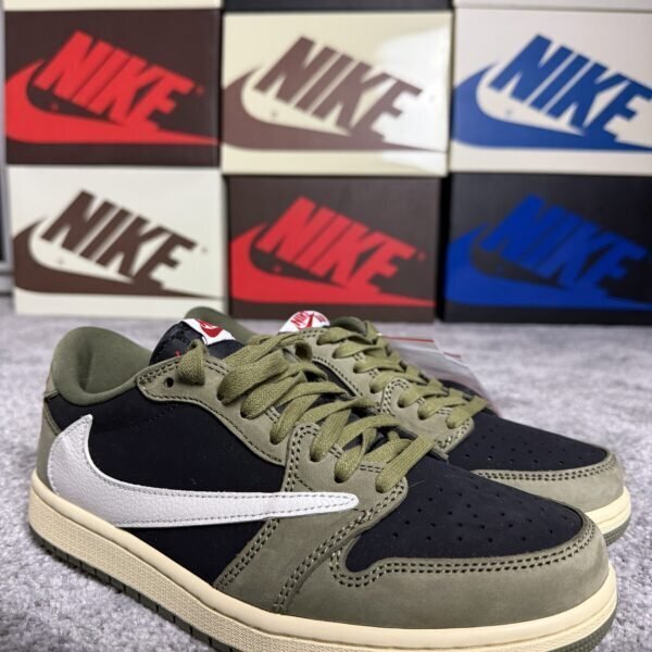 Jordan x Travis Scott Black Olive
